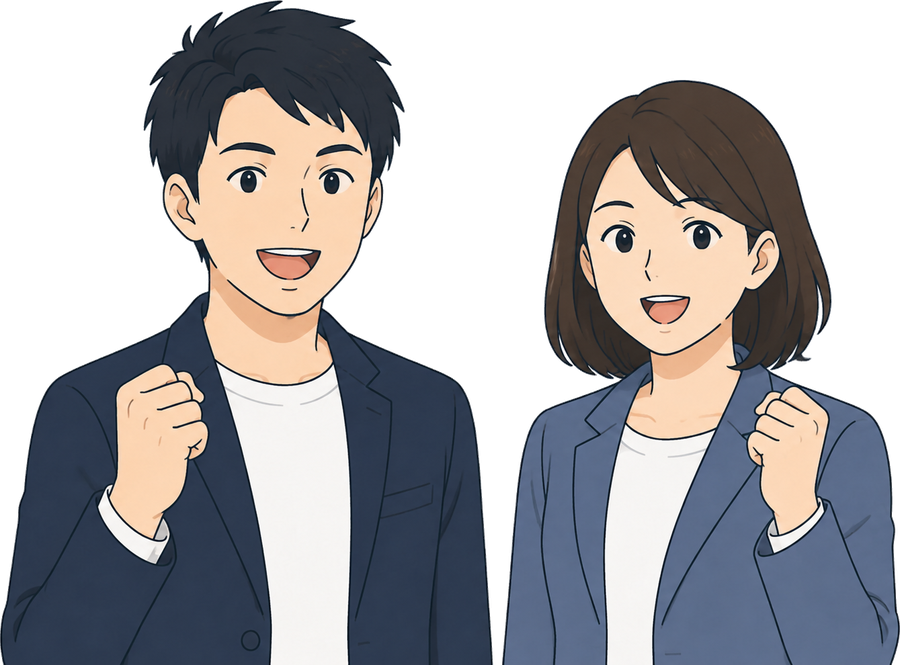 公開後も伴走するルミノスタジオの担当者のイラスト